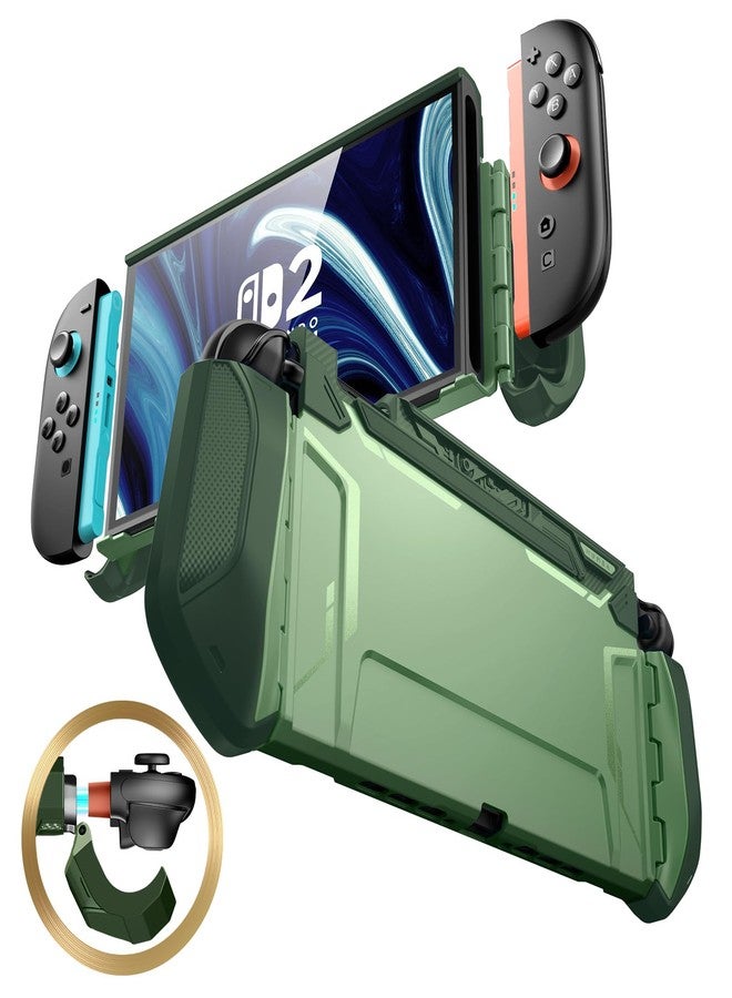 mumba Dockable Case Designed for Nintendo Switch 2 2025, [Blade Series] TPU Grip Protective Cover Accessories Compatible with Switch 2 7.9 Inch and Quick-Release Joy-Con Design (Urban) - Image 1