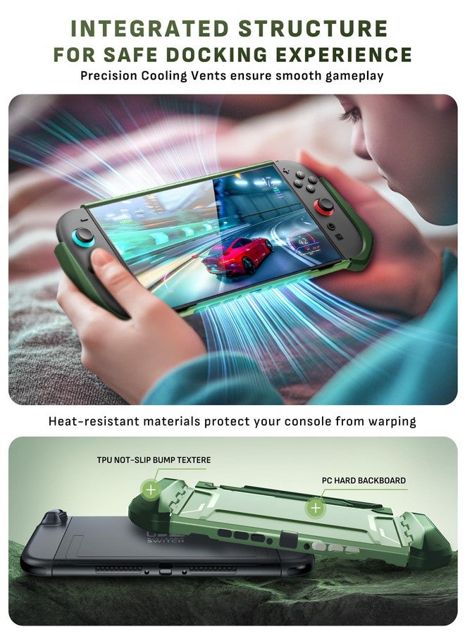 mumba Dockable Case Designed for Nintendo Switch 2 2025, [Blade Series] TPU Grip Protective Cover Accessories Compatible with Switch 2 7.9 Inch and Quick-Release Joy-Con Design (Urban) - Image 5