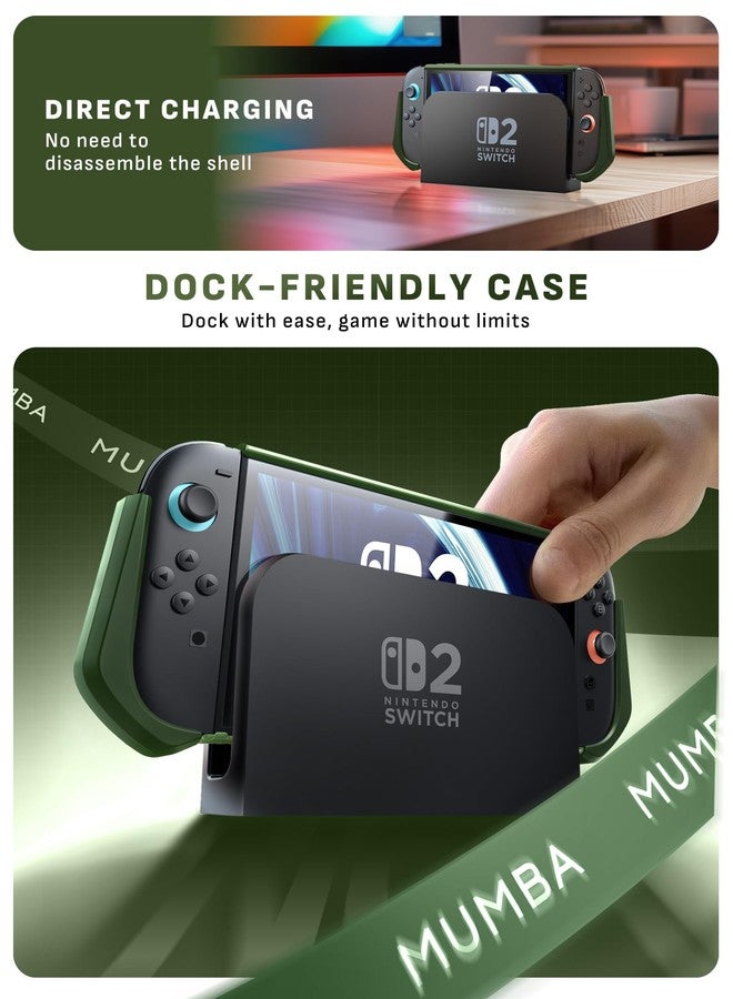 mumba Dockable Case Designed for Nintendo Switch 2 2025, [Blade Series] TPU Grip Protective Cover Accessories Compatible with Switch 2 7.9 Inch and Quick-Release Joy-Con Design (Urban) - Image 2