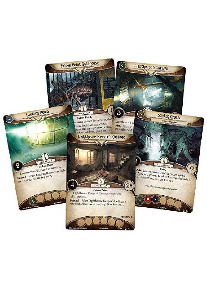 Fantasy Flight Games - Arkham Horror The Card Game A Light In The Fog Mythos Pack ; Horror Game ; Mystery Game ; Cooperative Card Game ; Ages 14+ ; 12 Players ; Average Playtime 12 Hours ; Made By - Image 1