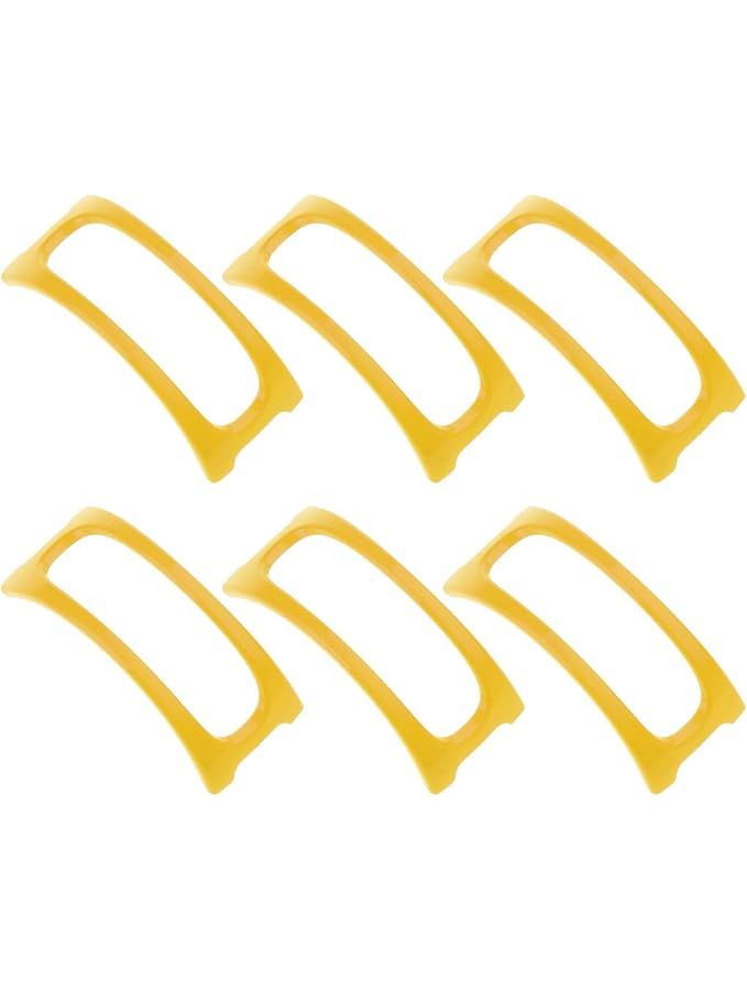 12pcs Yellow Tacos Holder Stand Serving Tray Kitchen Tool Snack Display Pallet - Image 1