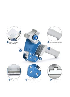 MARKQ Packing Tape Dispenser Gun, Hand-Held Industrial Side Loading Tape Dispenser for Commercial Packaging, Shipping, Moving, Carton and Box Sealing  - Image 3