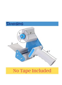 MARKQ Packing Tape Dispenser Gun, Hand-Held Industrial Side Loading Tape Dispenser for Commercial Packaging, Shipping, Moving, Carton and Box Sealing  - Image 2