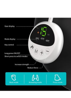 Excefore Neck Massager, EMS Pulse Hot Compress Cervical Spine Massager/Portable Pendant Shoulder Neck Hanging Neck Protector Physiotherapy Device/USB Multi-Mode Massager, Suitable for Everyone  - Image 5