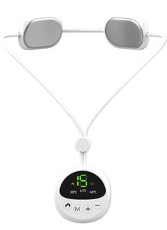 Excefore Neck Massager, EMS Pulse Hot Compress Cervical Spine Massager/Portable Pendant Shoulder Neck Hanging Neck Protector Physiotherapy Device/USB Multi-Mode Massager, Suitable for Everyone  - Image 1