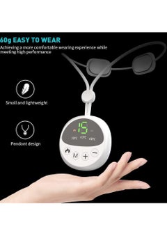 Excefore Neck Massager, EMS Pulse Hot Compress Cervical Spine Massager/Portable Pendant Shoulder Neck Hanging Neck Protector Physiotherapy Device/USB Multi-Mode Massager, Suitable for Everyone  - Image 4