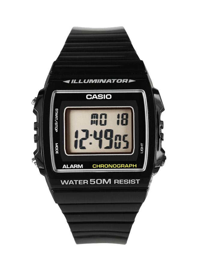 CASIO Men Resin Digital Quartz Watch W-215H-1AV - Image 1