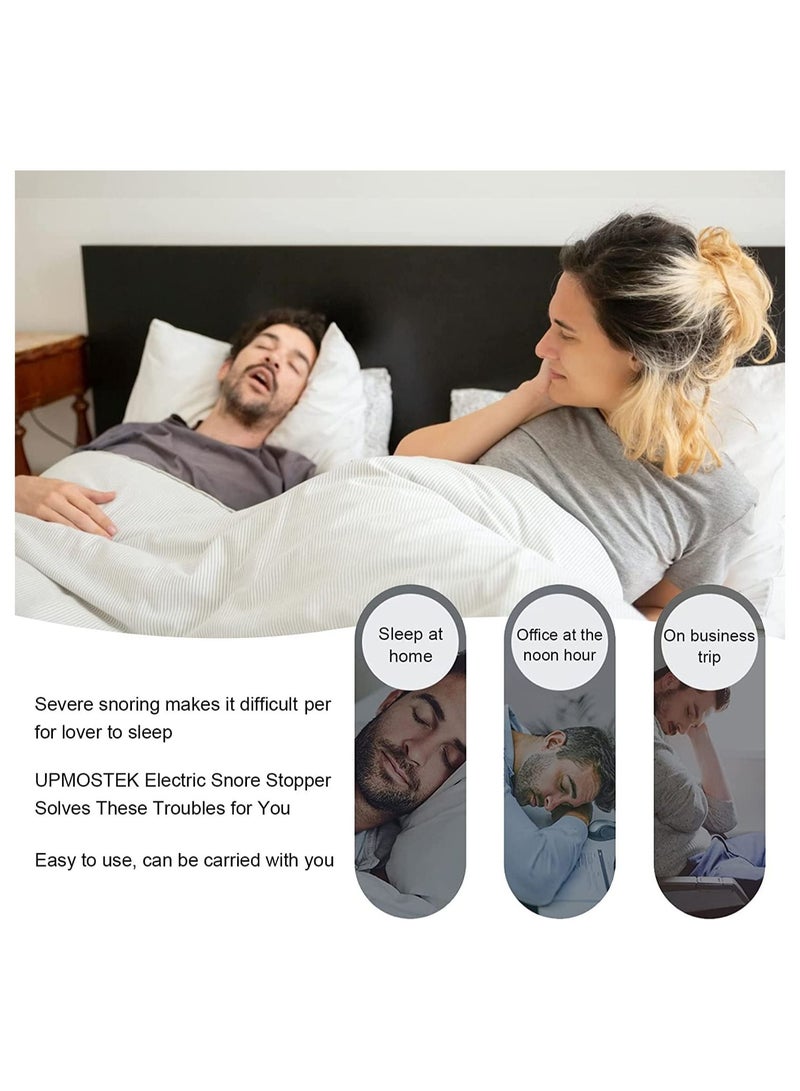 Y&D Anti Snoring Devices Electric Snore Stopper Solution for Men Women Adjustable Wind Speed Double Eddy Current Stop Sleep Aid Device Nasal Dilator Nose Vents Plugs Better  - Image 3