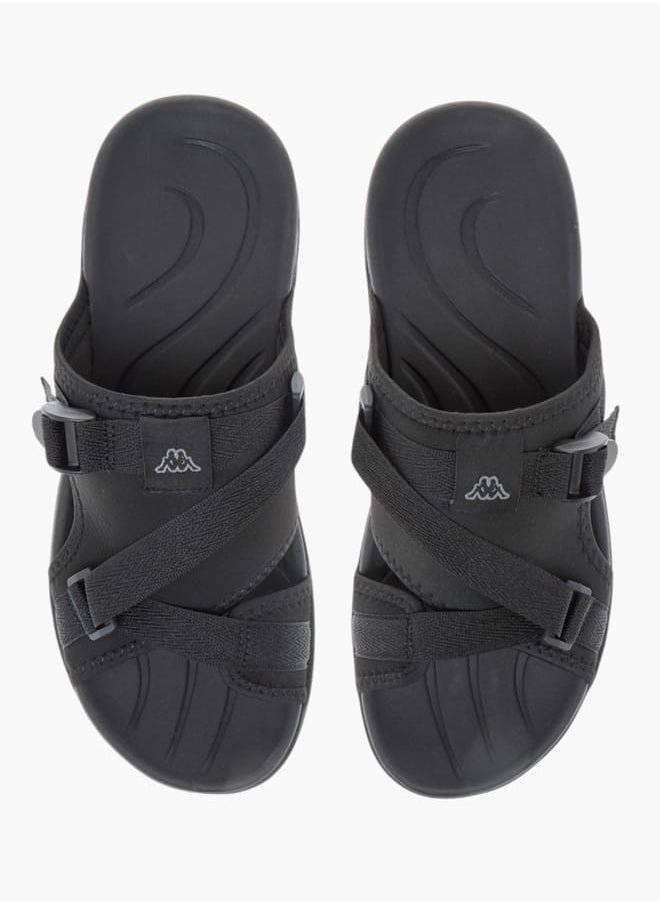 Kappa Mens Solid Slip-On Sports Sandals With Cushioning  - Image 2