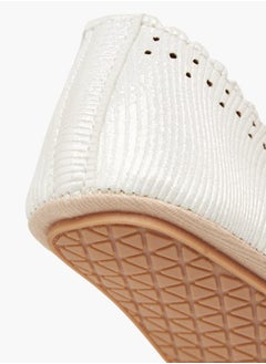 Barefeet Girls Perforated Booties with Hook and Loop Closure  - Image 5
