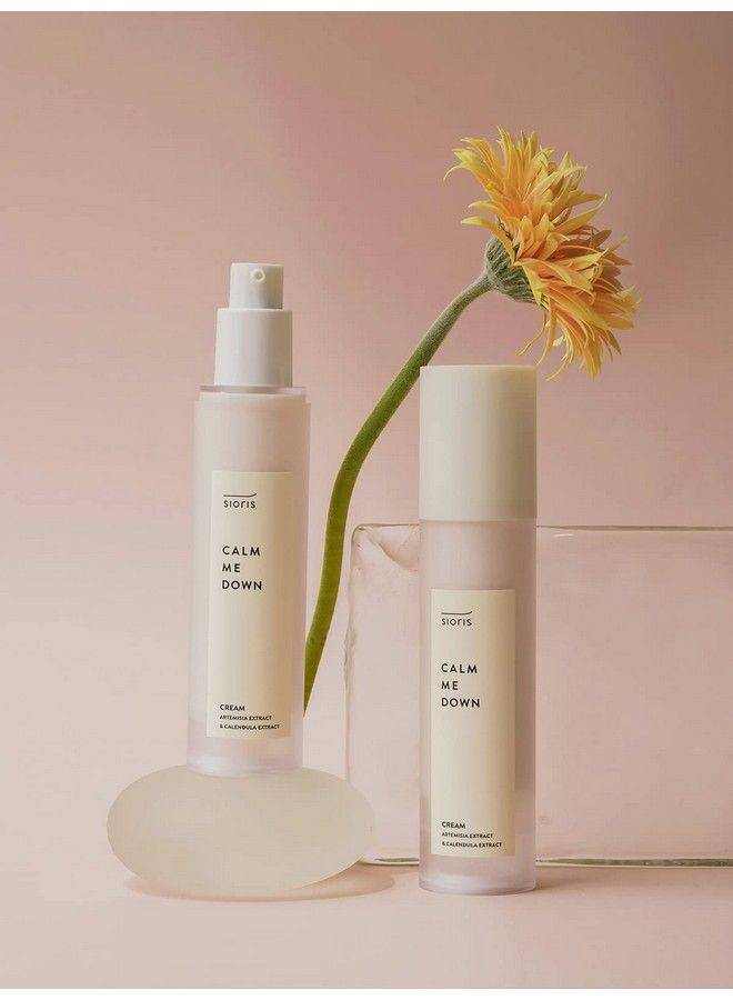 SIORIS كريم هدّئني 50 مل 1.69 أونصة سائلة مرطب سريع ناعم ويقوّم نسيج البشرة كريم يومي لجميع أنواع البشرة العناية بالبشرة الكورية - Image 5