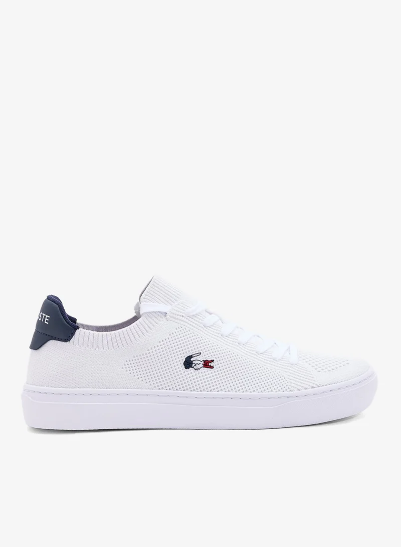 LACOSTE La Pique 2.0 Low Top Lace Up Casual Sneakers