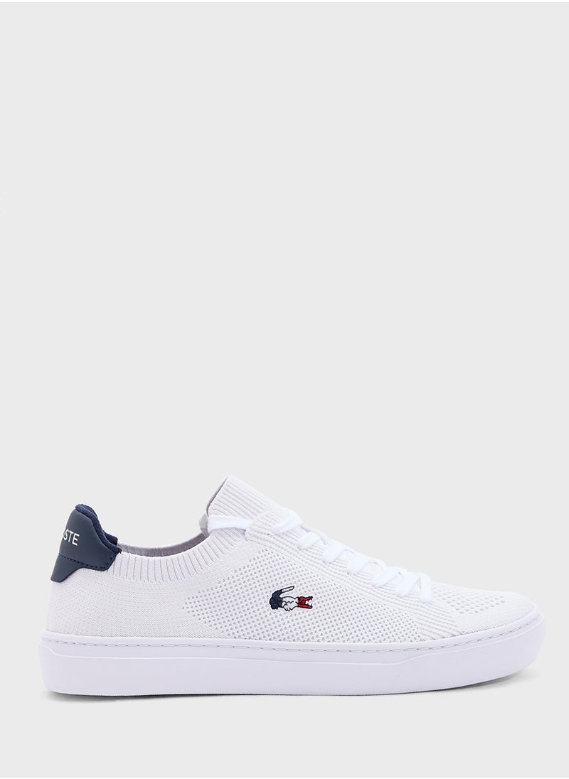 LACOSTE La Pique 2.0 Low Top Lace Up Casual Sneakers  - Image 1