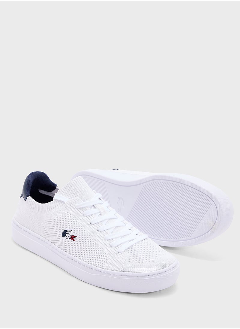 LACOSTE La Pique 2.0 Low Top Lace Up Casual Sneakers  - Image 3