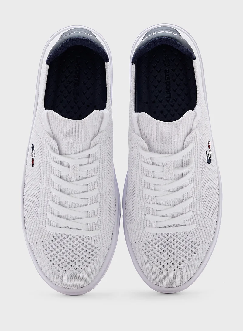 LACOSTE La Pique 2.0 Low Top Lace Up Casual Sneakers