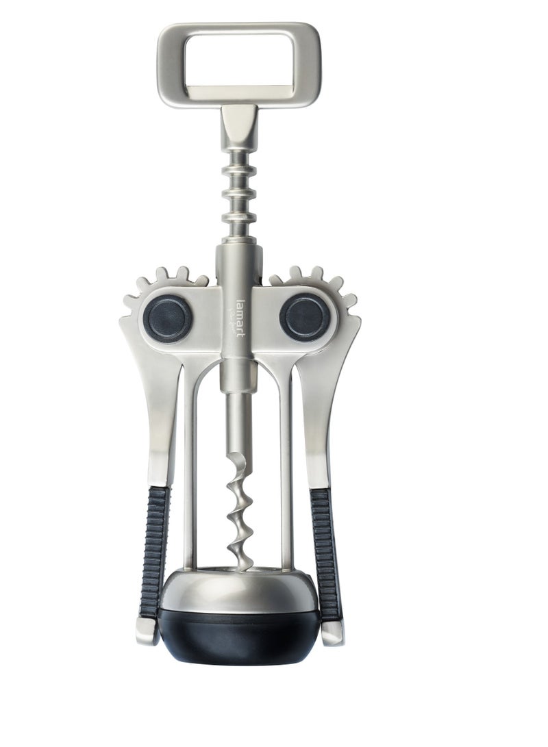 Wine Bottle Opener Durable Practical Easy Use Manual Corkscrew Kitchen Bar Tool for Home Outdoor Everyday Use Gift