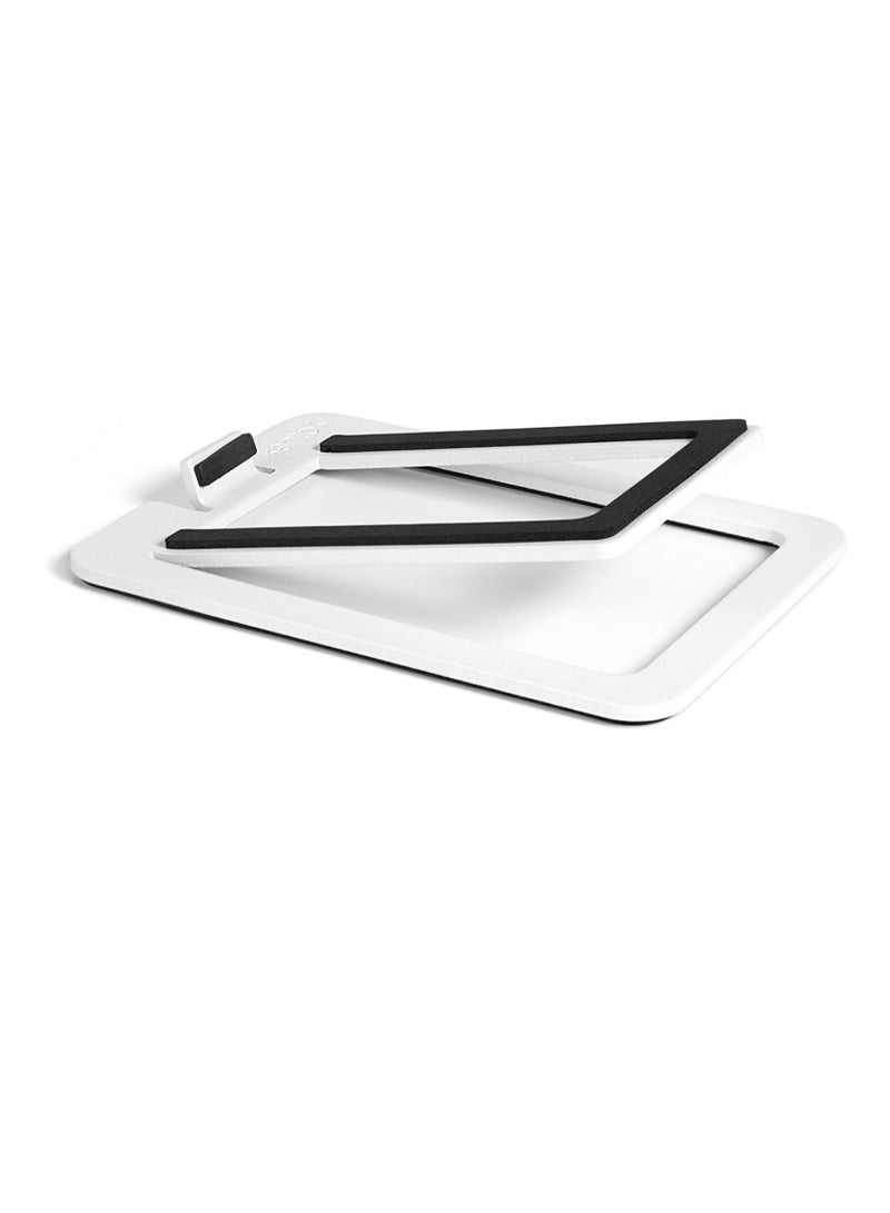 Desktop speaker stand for small speakers and compact studio monitors | Supports 6 lbs (2.7 kg) | Buffer foam filler - Image 1