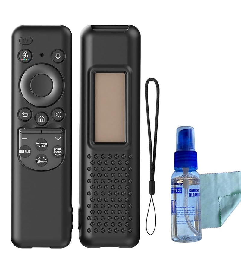 smashtronics Silicone Case Cover for Samsung TV Remote Control - Samsung Remote Cover with Remote Loop - Solar Cell - BN59-01432A with Cleaning Kit - Image 4