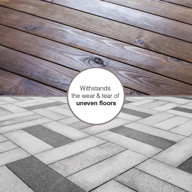 سوفت تاتش وسادات أثاث من اللباد Softtouch 4735295N، مقاومة للتآكل، للأسطح الصلبة وغير المستوية، 1 بوصة، بني (عبوة من 16 قطعة)، 16 قطعة - Image 3