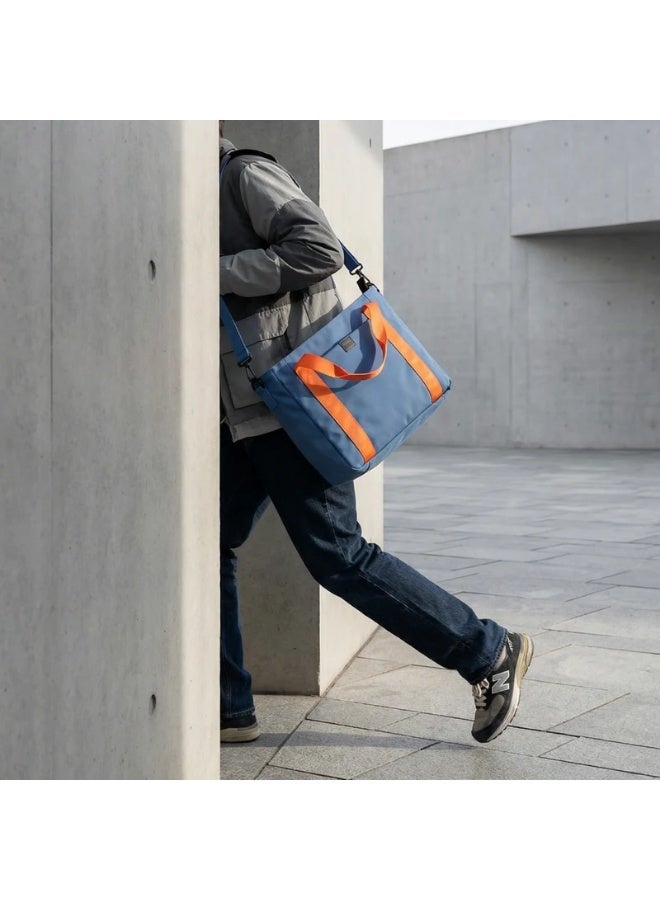 Hitch CARRY-ALL Tote Bag - Navy/Orange - Image 2