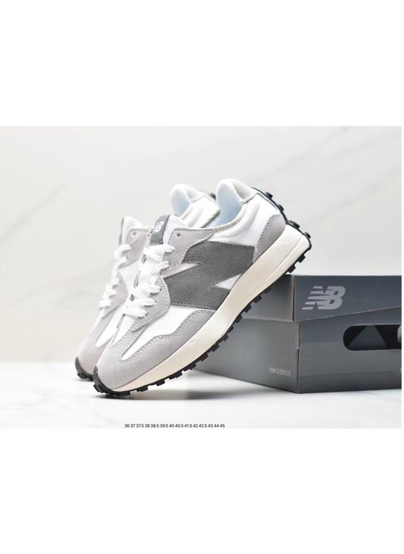 ان بي - NB 327 حذاء رياضي غير رسمي للجنسين رمادي - Image 1