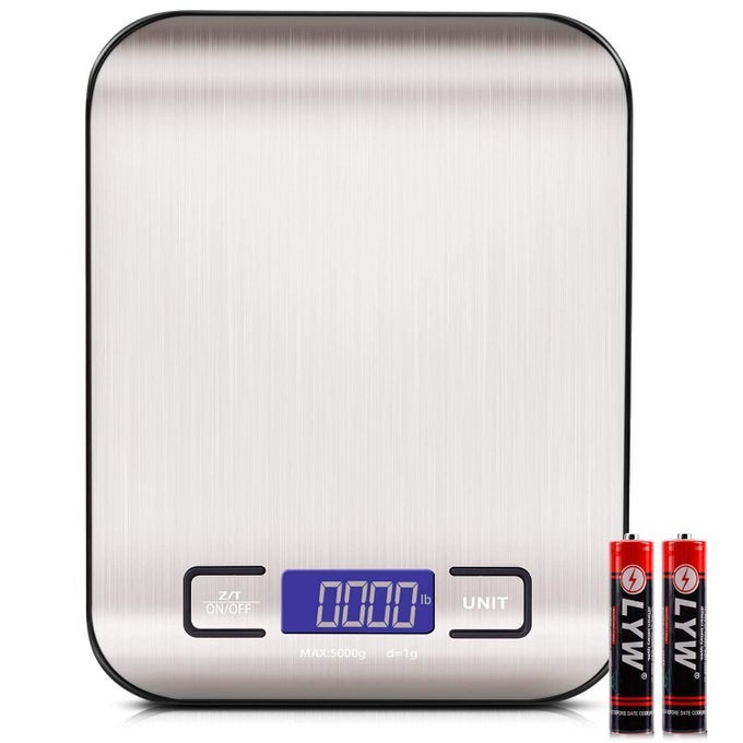 FOOD KITCHEN SCALE BLACK