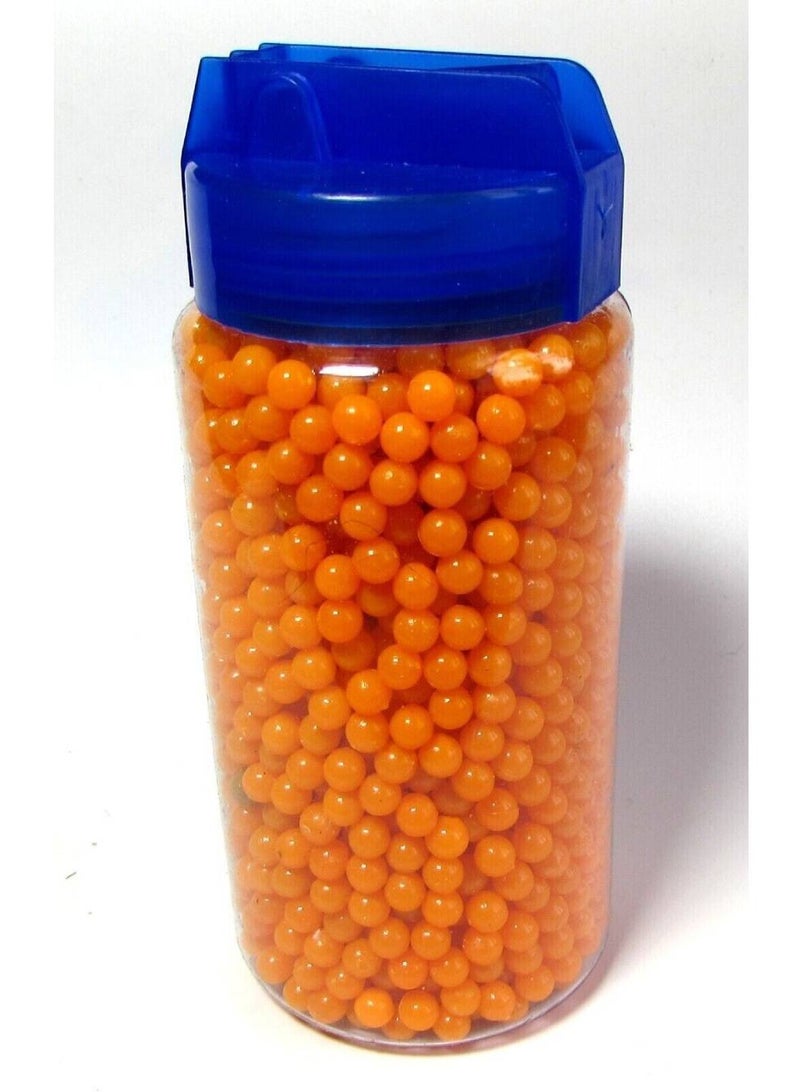 BB Bullets 6mm Round 2000 Piece In Bottle - Orange - Image 2