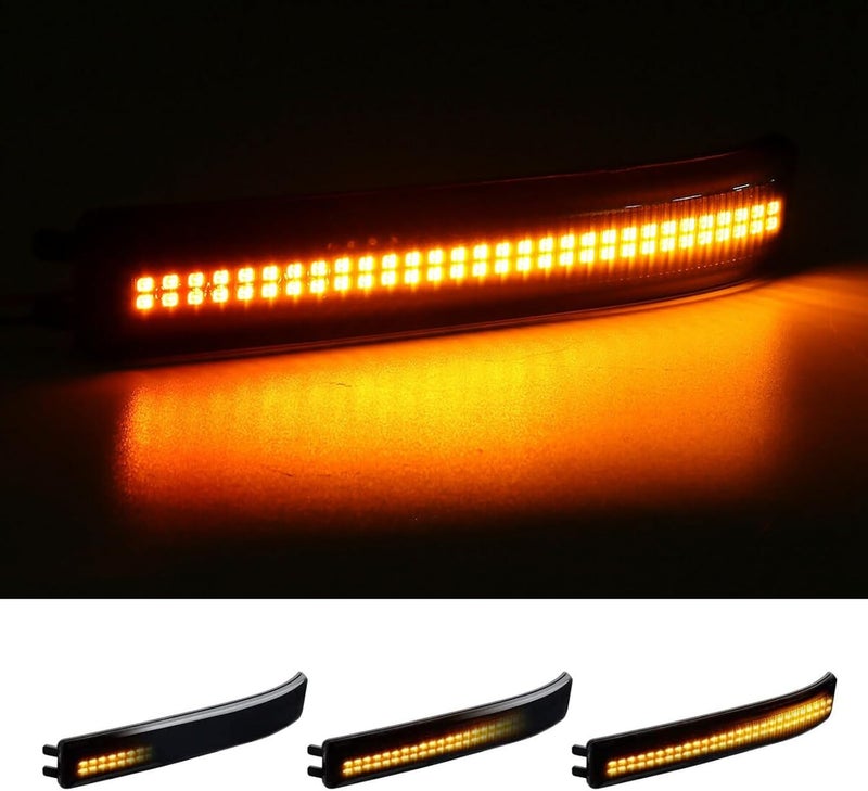 Xinctai Sequential Amber LED Side Mirror Marker Lights for Ford F150 2009-2014 & SVT Raptor 2010-2014 - Image 5
