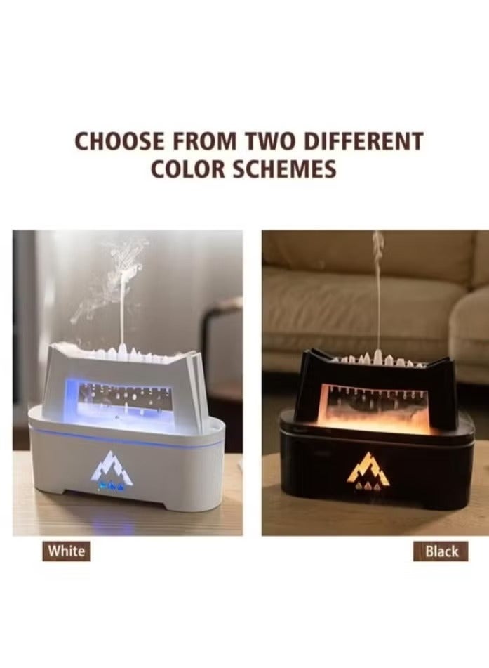 دريمزون موزع الزيوت العطرية Rain Cloud، مرطب Rain Cloud سعة 250 مل، مرطب هواء LED بـ 7 ألوان، موزع روائح للزيوت العطرية، موزع زيوت عطرية للمنزل والمكتب - Image 4