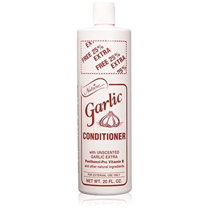 Nutrine Garlic Conditioner 20 oz - Image 1