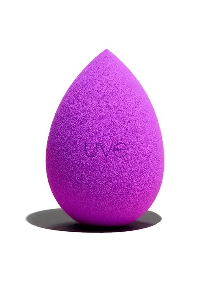 UVe Violet Antimicrobial Makeup Sponge - UVé Anti-Bacterial Makeup Sponge - Violet - Image 1