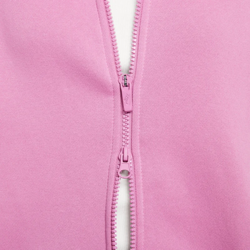 نايكي هودي بسحاب كامل للأطفال بنمط Club Fleece بقصة واسعة
