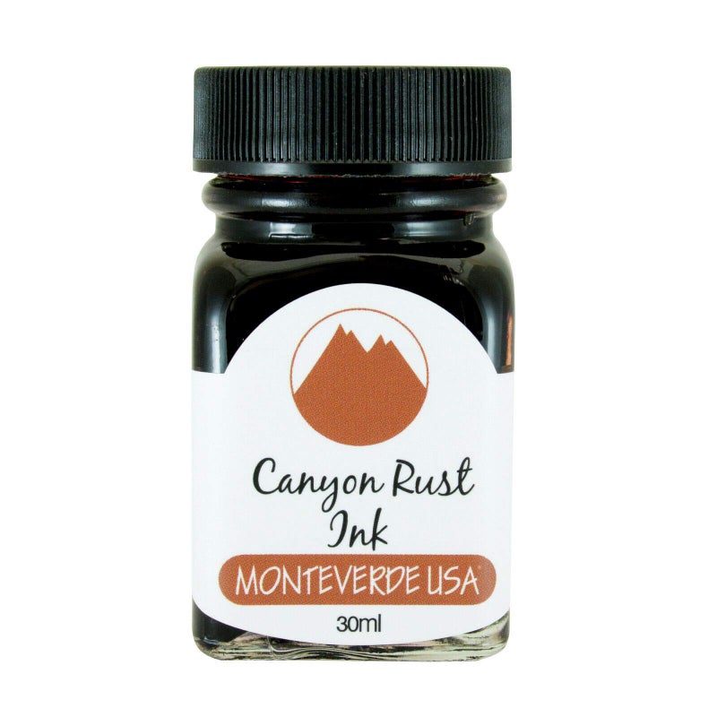 Monteverde USA Ink with ITF Technology, 30 ml Canyon Rust (G309CP) - Image 1
