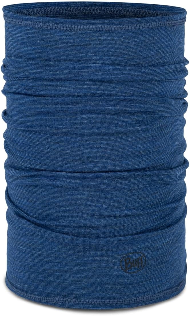 BUFF Merino Lightweight Multifunctional Neck Gaiter - Blue Indigo - Image 1