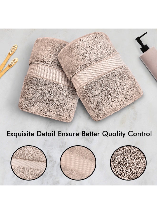 Lavish Touch 100% Combed Cotton 600 GSM Face towel (12 Pack, 33 x 33 cms) - Highly Absorbent Quick Dry and Soft Towels - Image 2