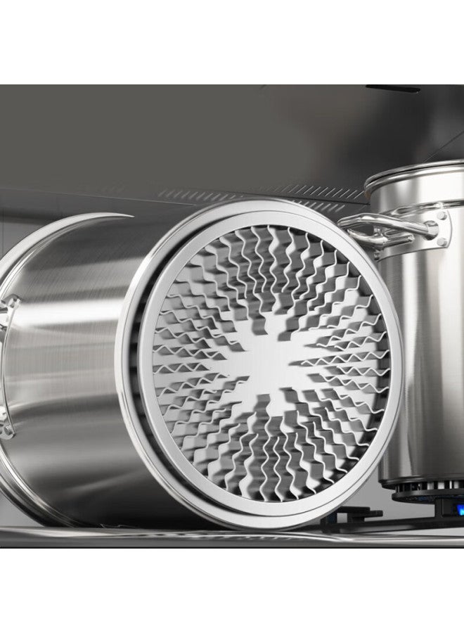 All-round Quanshi Stainless Steel Ribbed Braised Barrel Energy-saving Soup Barrel Soup Pot Cooking Porridge Stew Meat Barrel Commercial Water Pot Coal Gas Stove Universal - Image 4