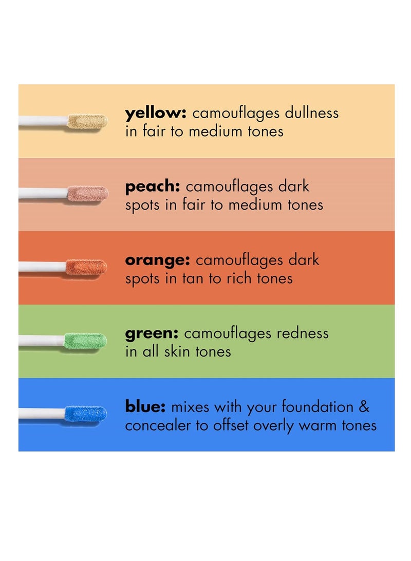 elf Camo Color Corrector Hydrating & Long-Lasting, blue color 2.8 ml - Image 3