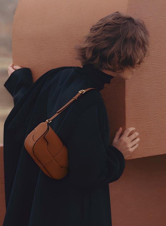 POLÈNE Women's Leather Handbag - Image 3