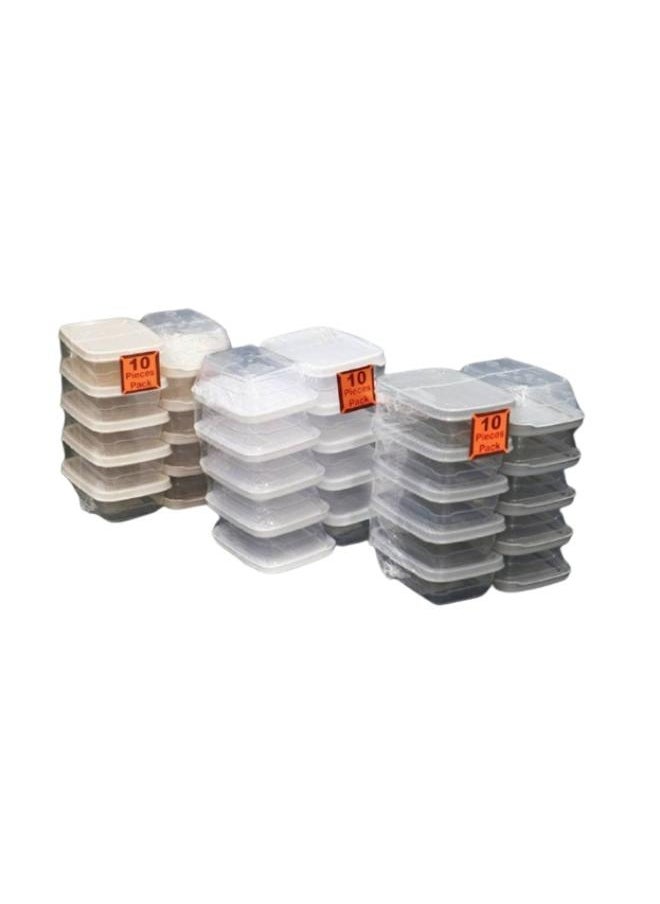 ARTLOOK - Plastic container set, 10 pieces, 150 ml - Image 1