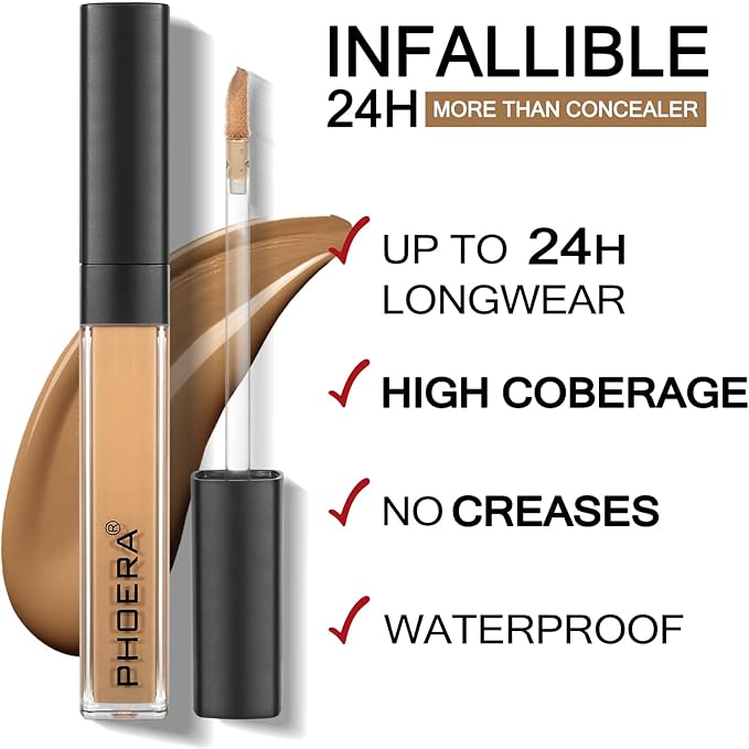 Anglicolor Concealer LonglastingConcealer Full CoverageEye Concealer Easy to BlendVeganCrueltyFree 101LIGHT - Image 4
