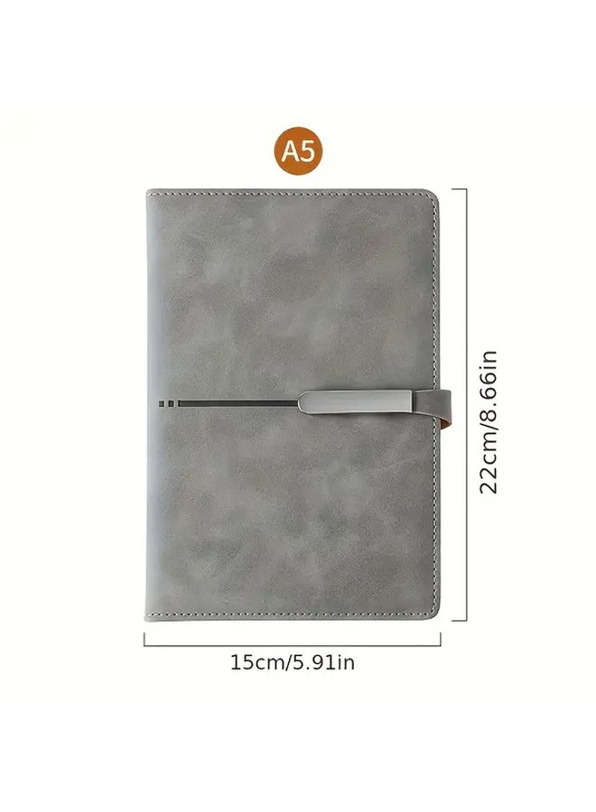 Personalized Luxury Journal B5 Red Laser Engraved Name Soft Cover - Image 5