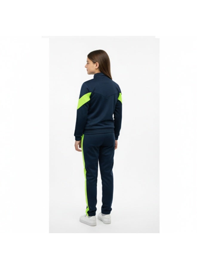 سيزار ترنج بناتي رياضي خامة سبورت مزود بسوستة من الأمام - Image 3