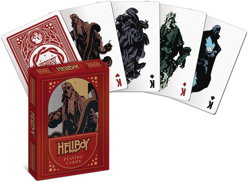 Dark Horse Hellboy Playing Cards Multicolor - Image 2