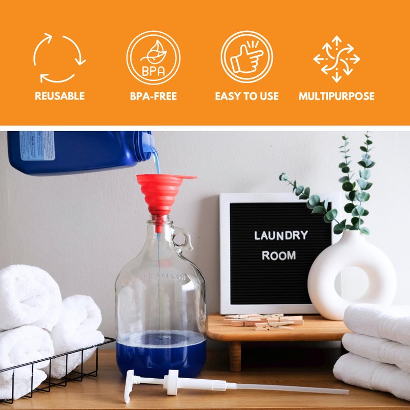 fastrack 1 Gallon glass Jug - Image 2