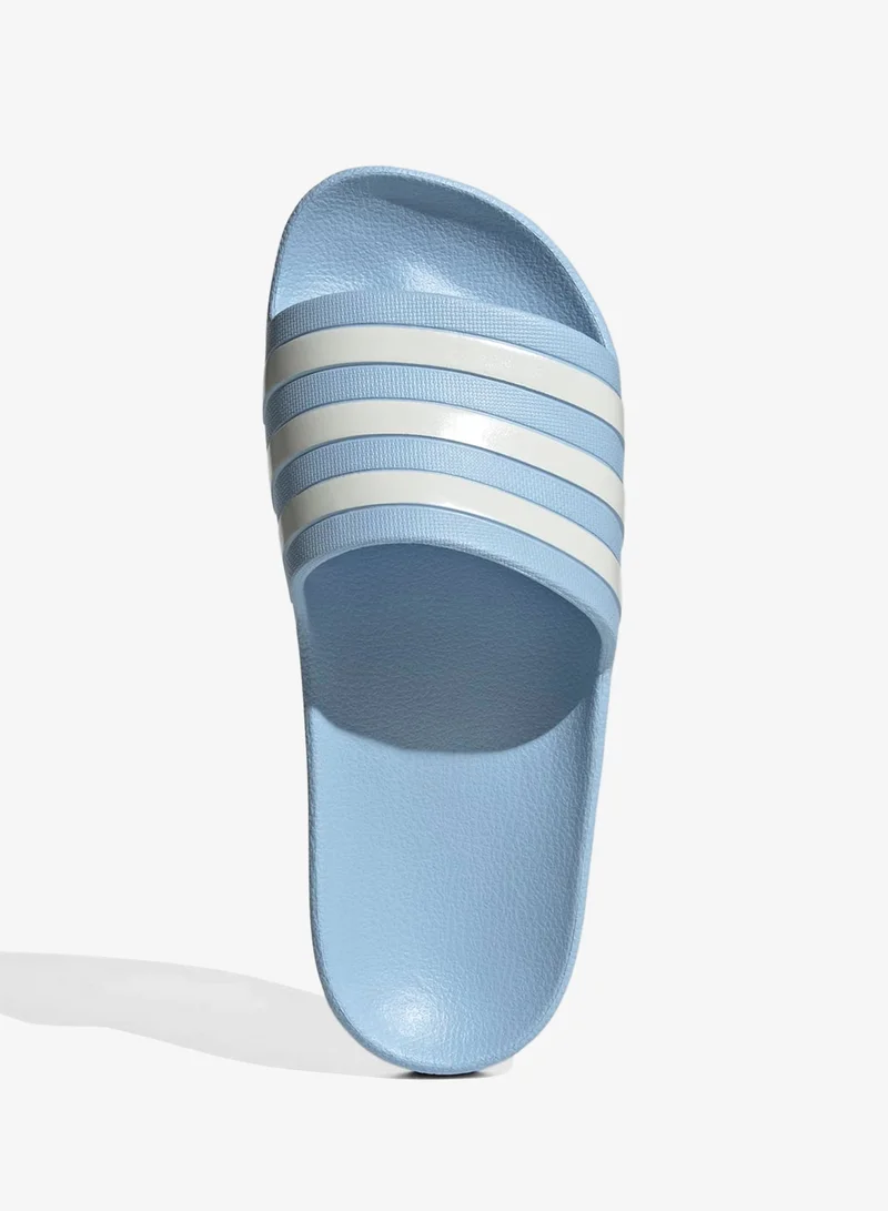 Adidas Blue Adilette Aqua Slides for Women | Best Price UAE