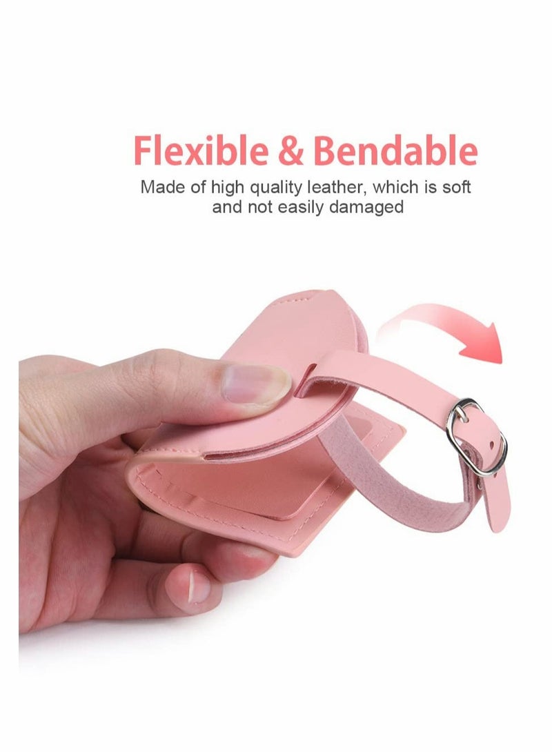 Travel Essentials Set: 2 Luggage Tags and 2 Airplane Passport Covers for Organized Suitcase and Easy Identification - Image 4