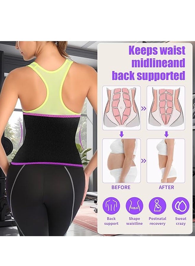 حزام تنحيف الخصر للنساء، حزام خصر، مشدّ للخصر، حزام تنحيف البطن للتمارين الرياضية - Image 5