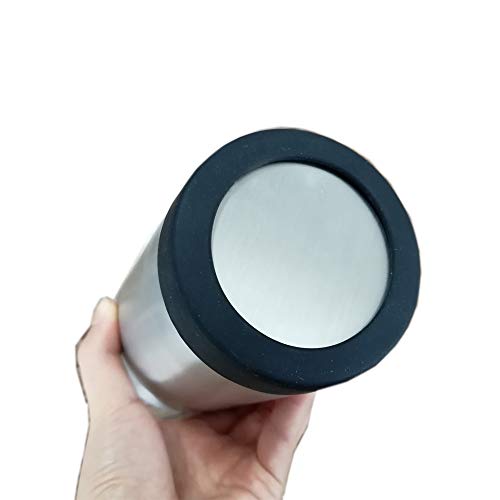 Gteller 4 PCS Eco-Friendly Non-Slip Silicone Coaster for 20oz, 30 oz Tumbler (Black 70mm) - Image 5