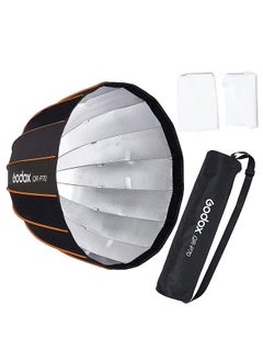 Godox QR-P70 27.5 Inch Parabolic Softbox Bowens Mount, Quick-Setup Quick-Folding, with Front & Inner Diffuser and Carrying Bag for Godox SL60W VL150 UL150 SL150II SZ150 and Other Bowen Mount Lights…