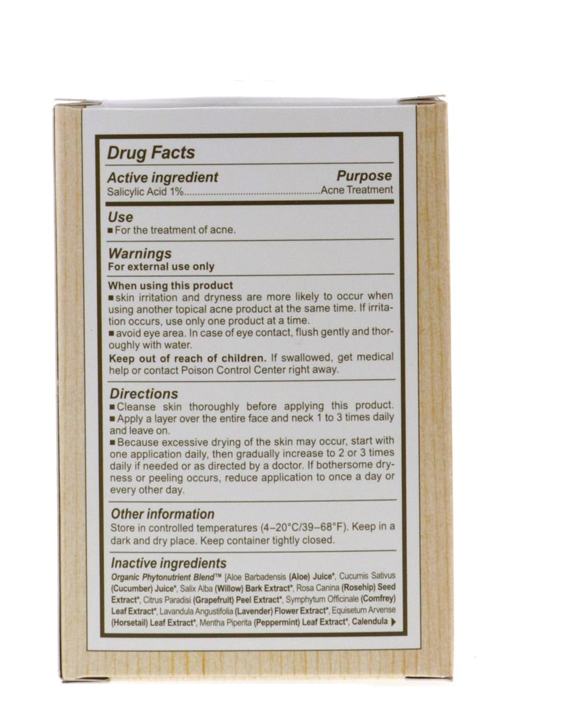 Eminence Organic Skincare Acne Advanced Clarifying Hydrator, 1.2 fl Oz - Image 3